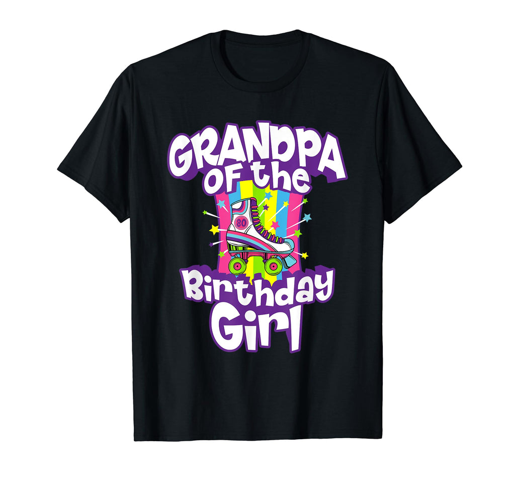 Grandpa Birthday Funny Roller Skate T-Shirt - Streetwear Style Men Women - T-Shirt, Sweatshirt, Hoodie