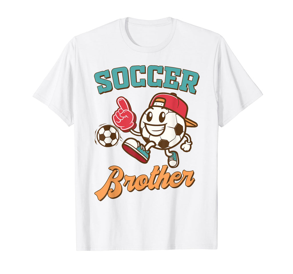 Soccer Brother Game Day Family T-Shirt - Aesthetic Graphic for Adults - T-Shirt, Sweatshirt, Hoodie