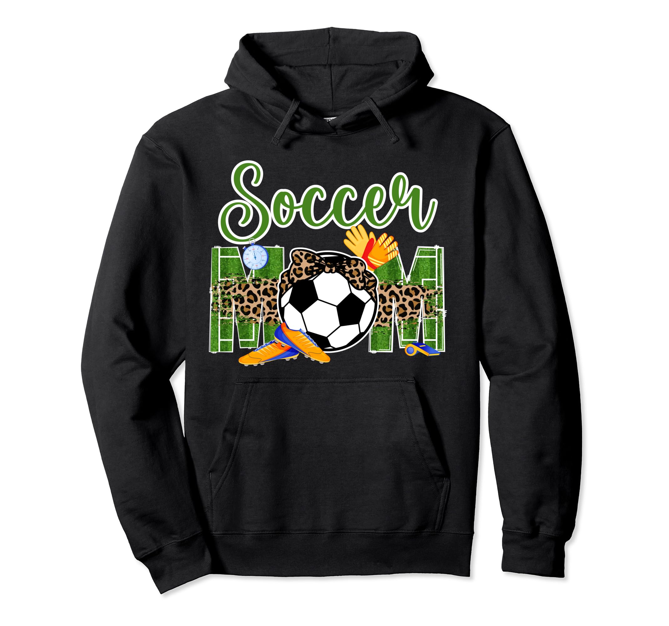 Soccer Mom Soccer Player Mama Soccer Mother Hoodie - Trendy Graphic Unisex - T-Shirt, Sweatshirt, Hoodie