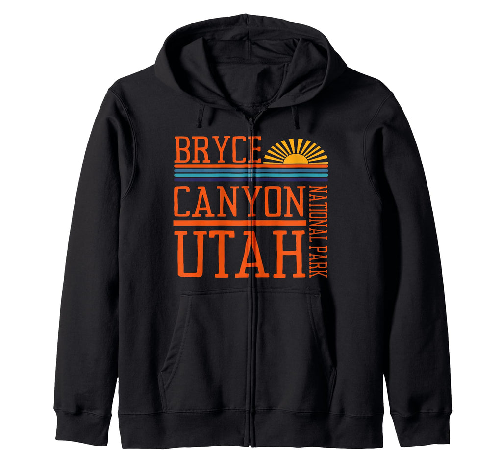 Bryce Canyon National Park Utah Usa Hoodie - Minimalist Print for Adults - T-Shirt, Sweatshirt, Hoodie