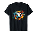 Dark Soccer Football Love Sweatshirt - Unique Graphic for Adults - T-Shirt, Sweatshirt, Hoodie