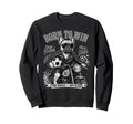 French Bulldog Ride Motorbike Love Sweatshirt - Custom Art Print Unisex - T-Shirt, Sweatshirt, Hoodie