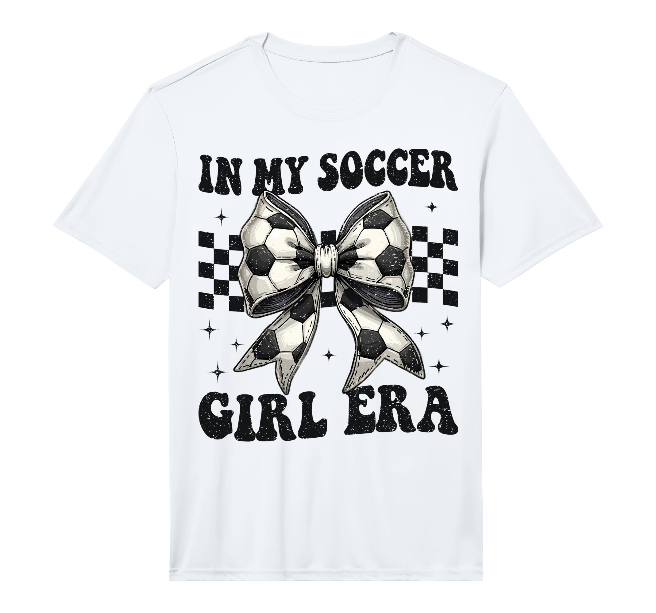 My Soccer Era Coquette Bow Soccer T-Shirt - Aesthetic Graphic Unisex - T-Shirt, Sweatshirt, Hoodie