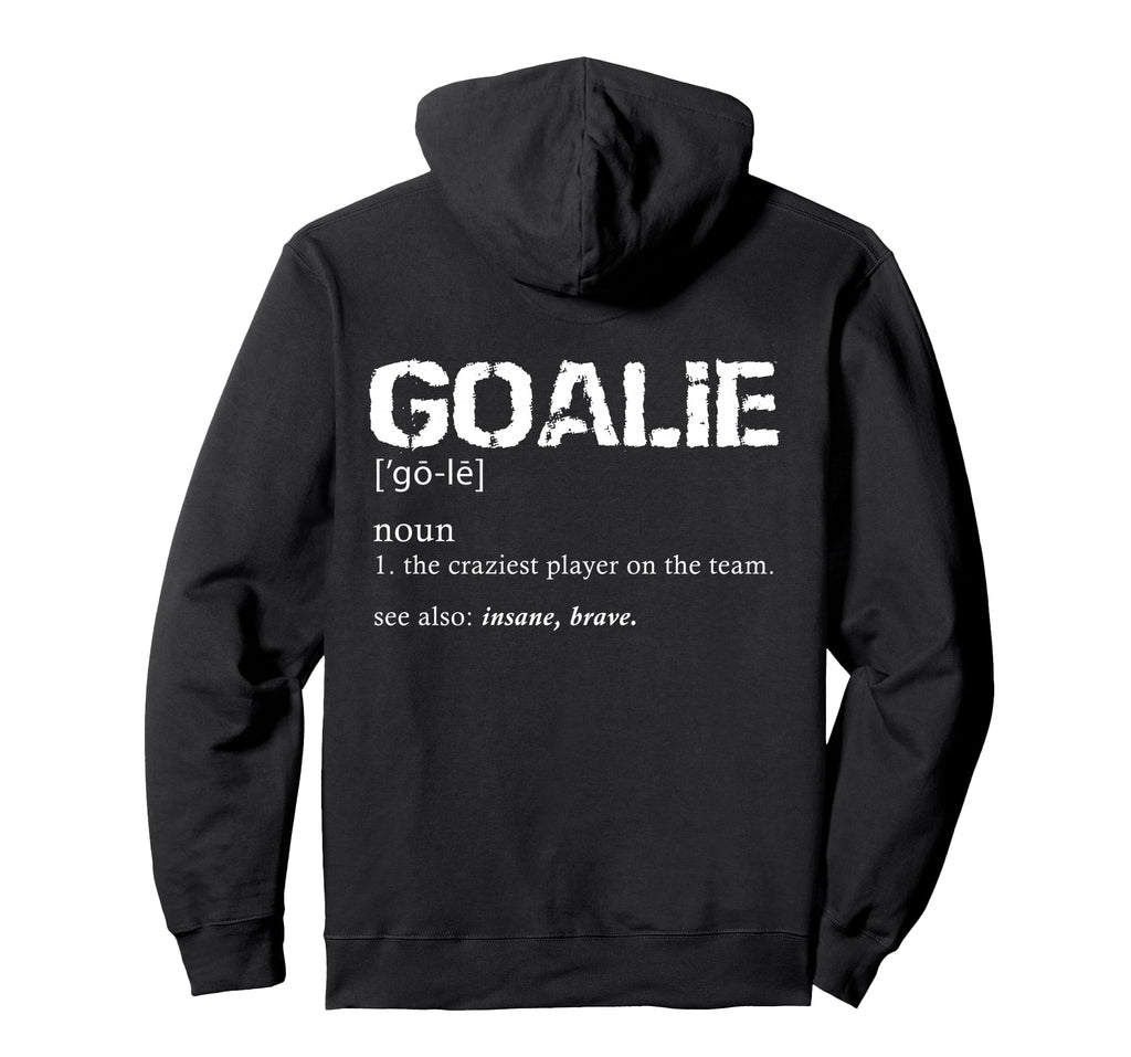 Hockey Goalie Gear Soccer Goalkeeper Hoodie - Minimalist Print Unisex - T-Shirt, Sweatshirt, Hoodie