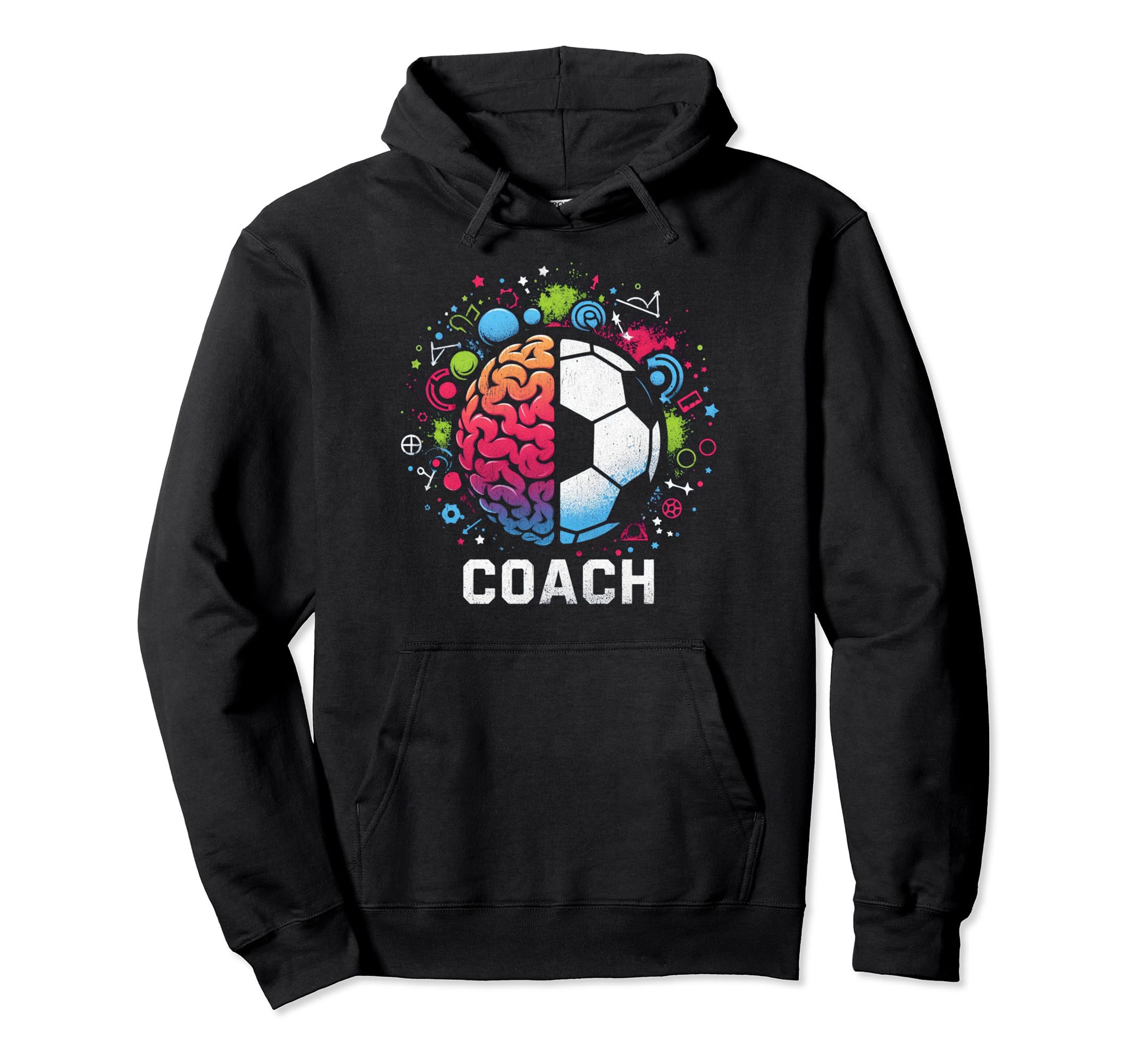 Soccer Coach Training Coaching Hoodie - Fun Novelty Design Men Women - T-Shirt, Sweatshirt, Hoodie