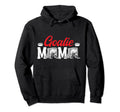 Ice Hockey Goalie Mama Ice Hockey Hoodie - Aesthetic Graphic Unisex - T-Shirt, Sweatshirt, Hoodie