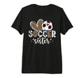 Soccer Sister Soccer Player Heart T-Shirt - Streetwear Style Men Women - T-Shirt, Sweatshirt, Hoodie