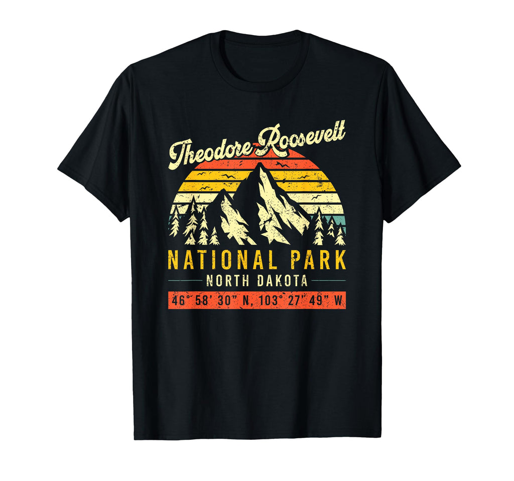 Theodore Roosevelt North Dakota T-Shirt - Casual Everyday Wear Men Women - T-Shirt, Sweatshirt, Hoodie
