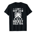 Im Hockey Goalie Papa Ice Hockey T-Shirt - Minimalist Print for Adults - T-Shirt, Sweatshirt, Hoodie