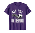 Soccer All Day Pitch T-Shirt - Aesthetic Graphic for Adults - T-Shirt, Sweatshirt, Hoodie