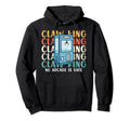 Claw King No Arcade Machine Is Safe Hoodie - Minimalist Print Unisex - T-Shirt, Sweatshirt, Hoodie