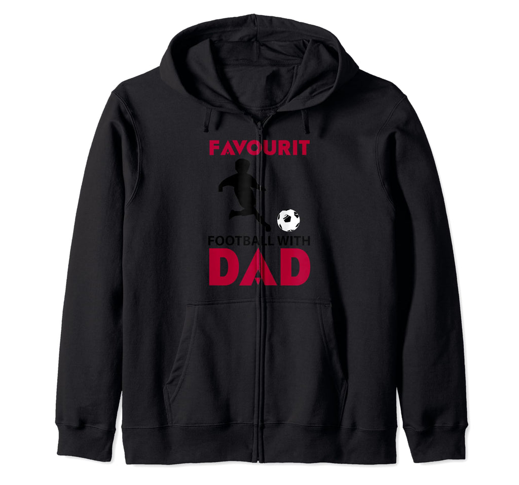 Favourite Football Dad Soccer T-Shirt - Fun Novelty Design for Adults - T-Shirt, Sweatshirt, Hoodie