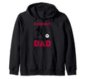 Favourite Football Dad Soccer T-Shirt - Fun Novelty Design for Adults - T-Shirt, Sweatshirt, Hoodie