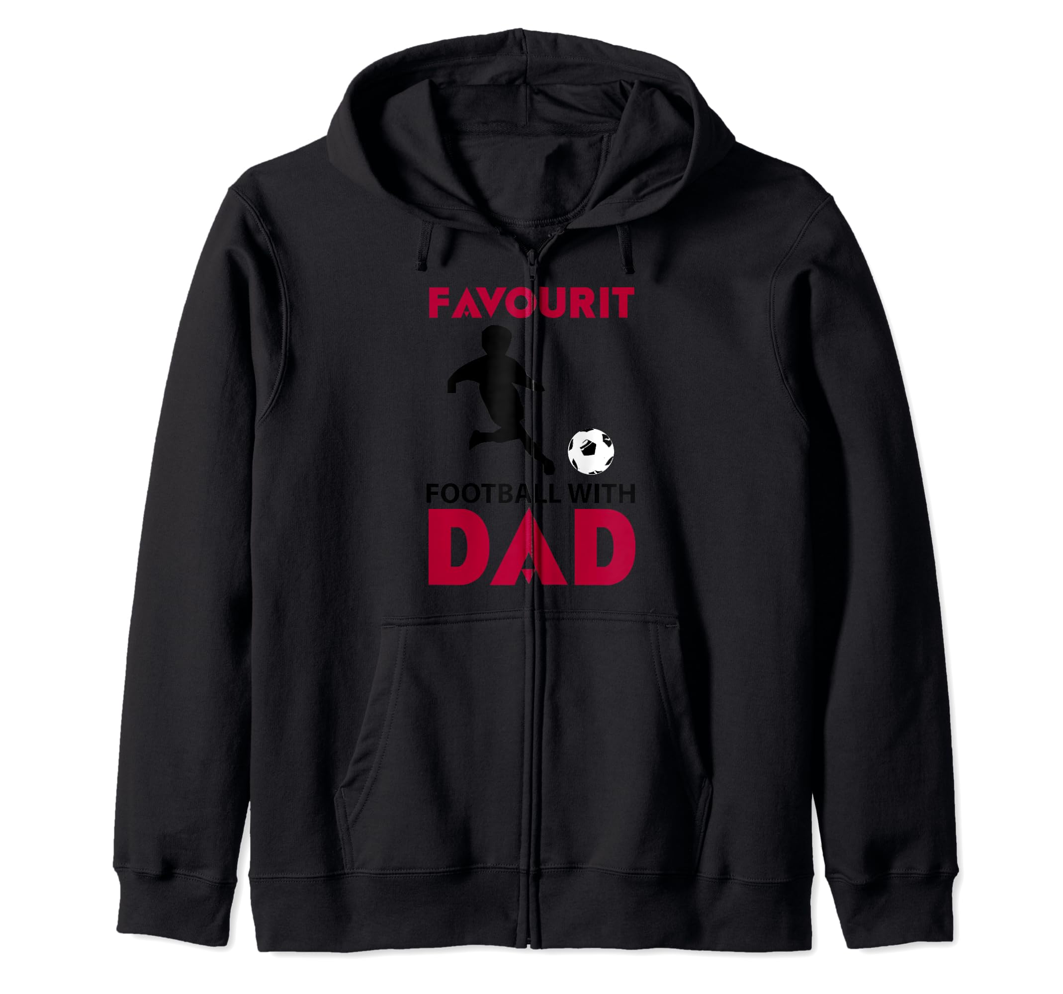 Favourite Football Dad Soccer T-Shirt - Fun Novelty Design for Adults - T-Shirt, Sweatshirt, Hoodie