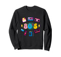 80S Throwback 1980 Funny Party Sweatshirt - Casual Everyday Wear Unisex - T-Shirt, Sweatshirt, Hoodie