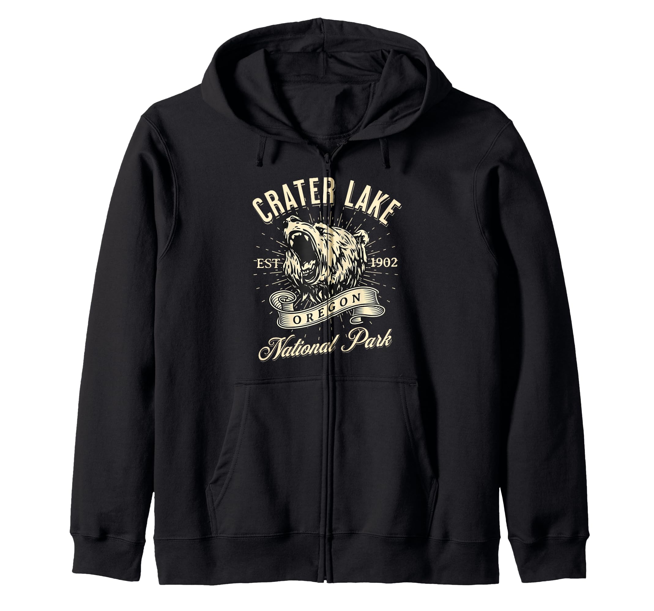 Crater Lake National Park Oregon Usa Hoodie - Fun Novelty Design Men Women - T-Shirt, Sweatshirt, Hoodie