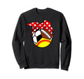 Softball Soccer Football Player Mom Sweatshirt - Custom Art Print Unisex - T-Shirt, Sweatshirt, Hoodie