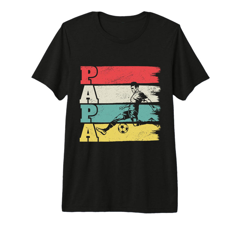 Soccer Dad Fathers Day Dad Football T-Shirt - Minimalist Print Men Women - T-Shirt, Sweatshirt, Hoodie
