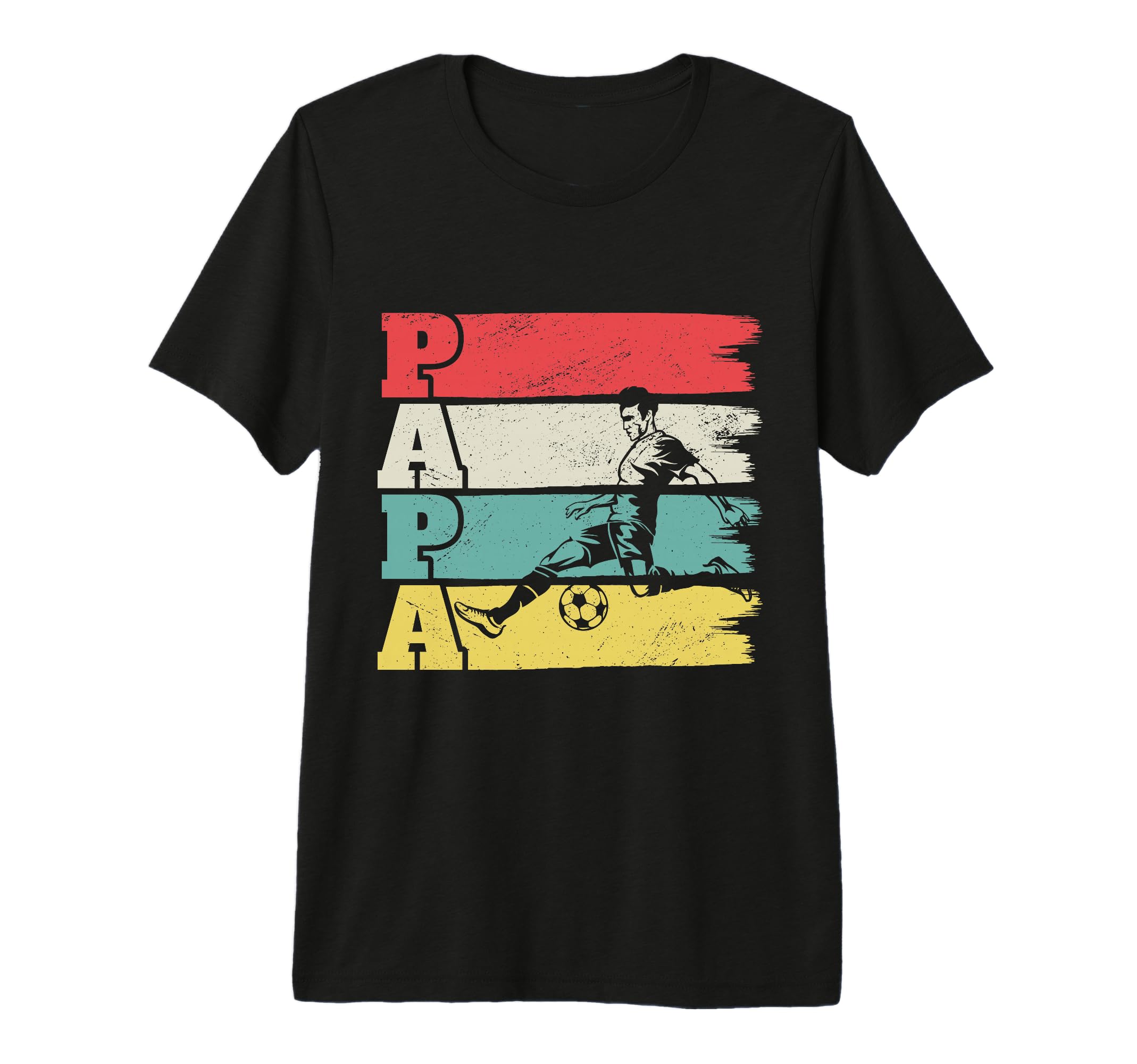 Soccer Dad Fathers Day Dad Football T-Shirt - Minimalist Print Men Women - T-Shirt, Sweatshirt, Hoodie