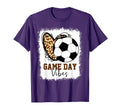 Bleached Soccer Game Day Vibes Soccer T-Shirt - Unique Graphic for Adults - T-Shirt, Sweatshirt, Hoodie