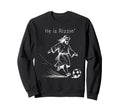 He Is Rizzin Jesus Meme Soccer Lover Sweatshirt - Unique Graphic Men Women - T-Shirt, Sweatshirt, Hoodie