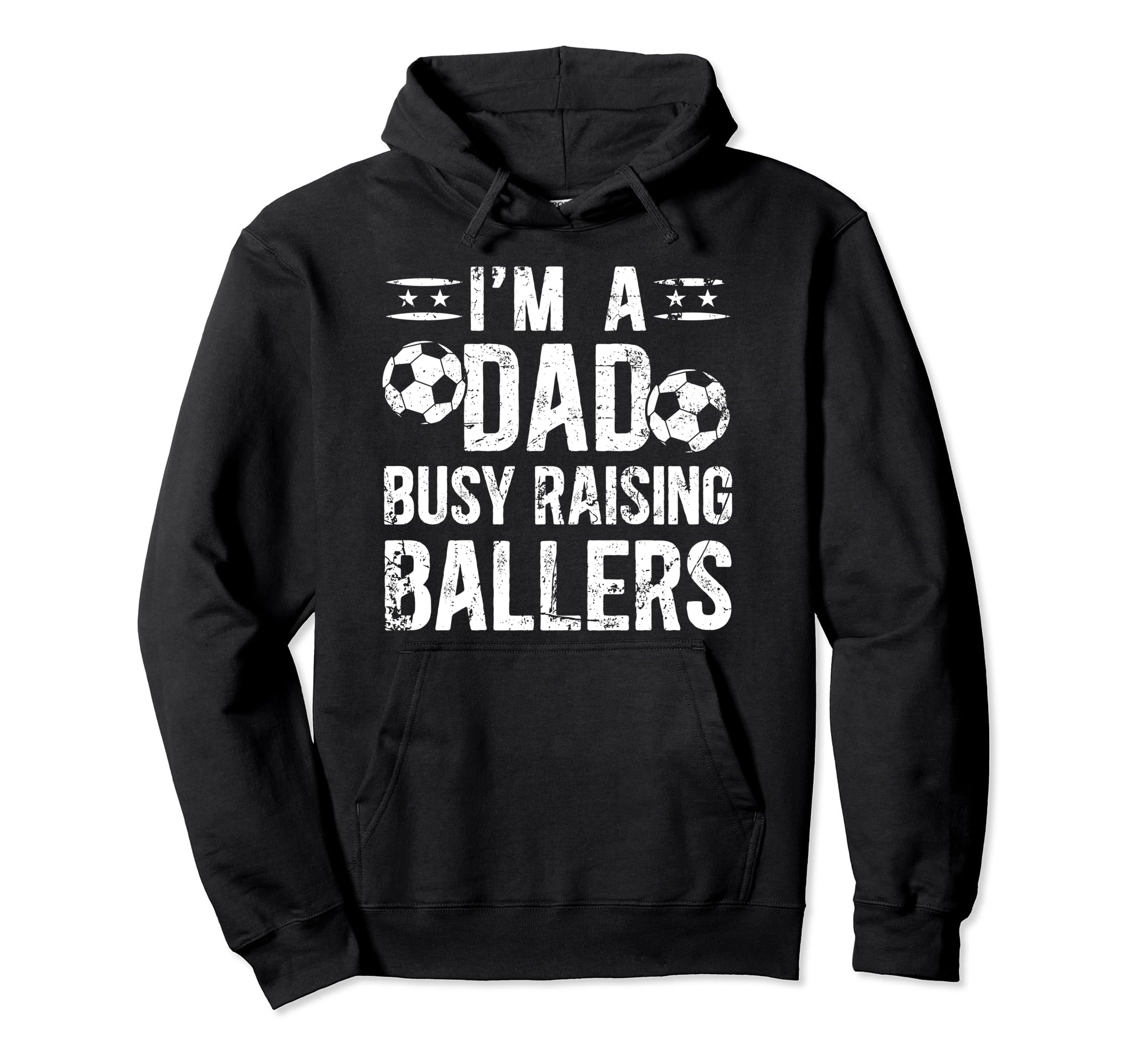 Busy Raising Ballers Soccer Dad Hoodie - Aesthetic Graphic Men Women - T-Shirt, Sweatshirt, Hoodie