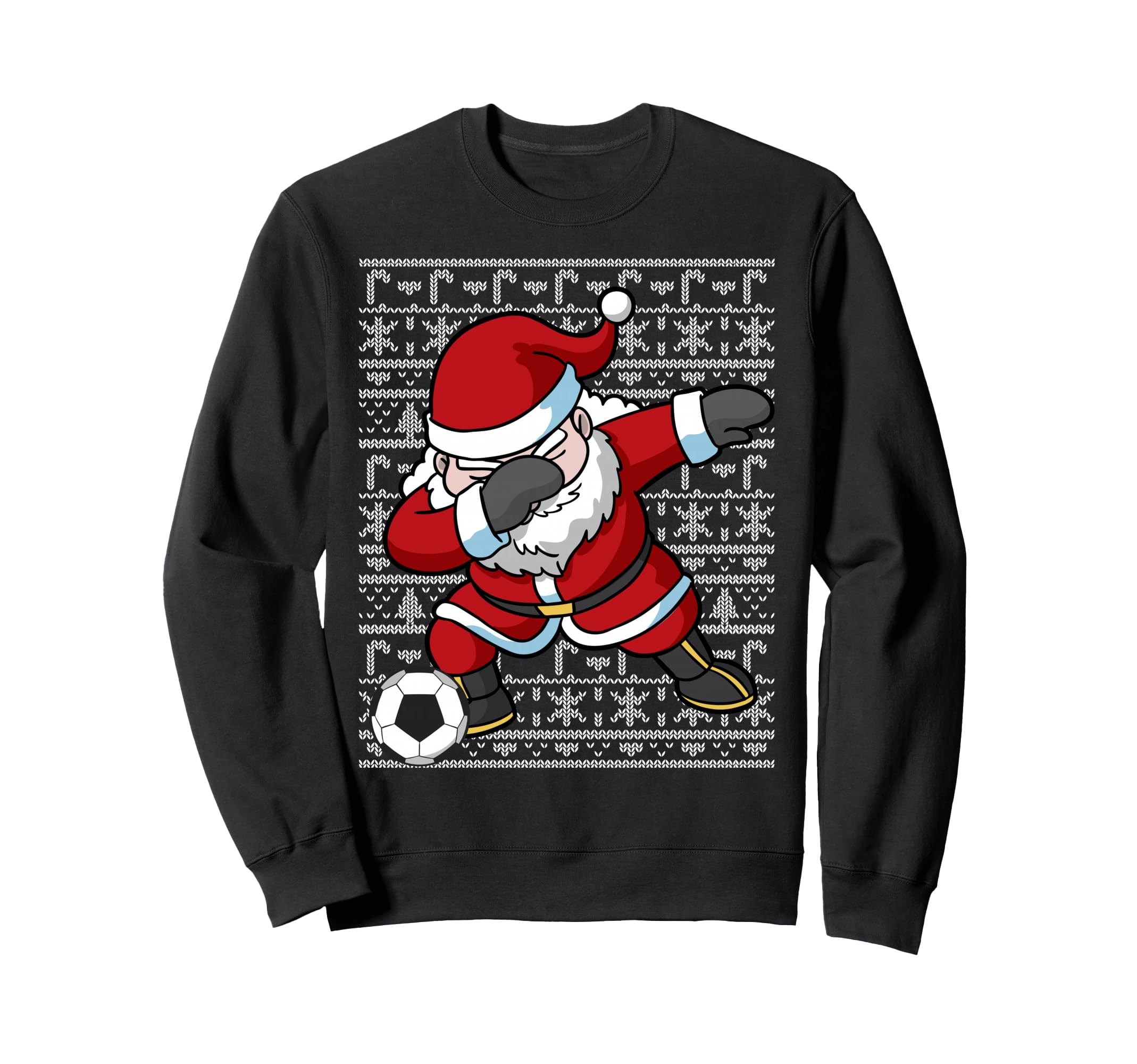 Dabbing Santa Claus Soccer Dab Sweatshirt - Streetwear Style Men Women - T-Shirt, Sweatshirt, Hoodie