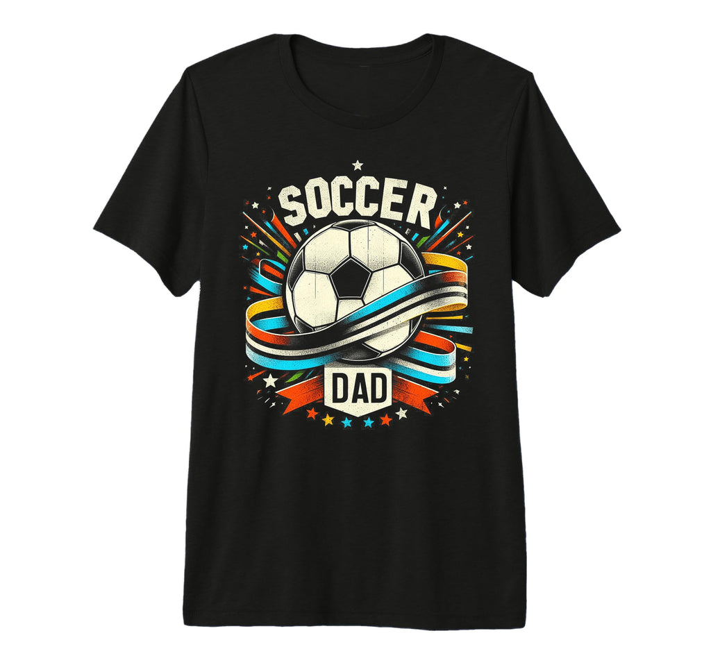 Soccer Dad Family Matching Dad Fathers T-Shirt - Custom Art Print Unisex - T-Shirt, Sweatshirt, Hoodie