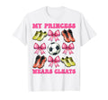 My Princess Wears Cleats Soccer Mom T-Shirt - Unique Graphic for Adults - T-Shirt, Sweatshirt, Hoodie