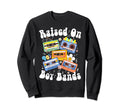 Raised 90S Bands Cassette Tape Sweatshirt - Graphic Print Unisex - T-Shirt, Sweatshirt, Hoodie