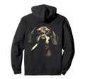 Dachshund Smoking Cigarette Grunge Meme Hoodie - Unique Graphic for Adults - T-Shirt, Sweatshirt, Hoodie