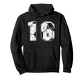 Soccer Player 16Th Birthday Football Hoodie - Unique Graphic for Adults - T-Shirt, Sweatshirt, Hoodie