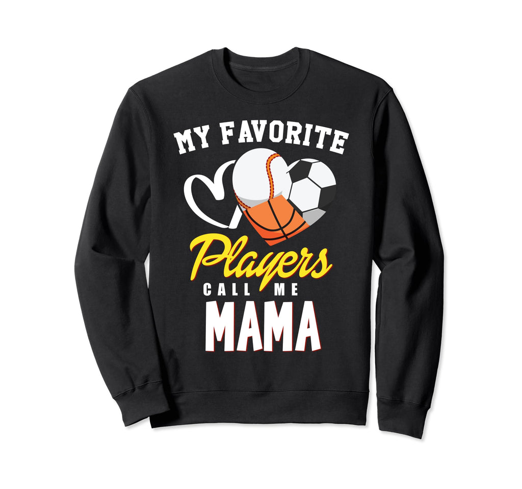 My Favorite Players Baseball Soccer Sweatshirt - Aesthetic Graphic Unisex - T-Shirt, Sweatshirt, Hoodie