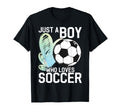 Just Who Loves Soccer T-Shirt - Fun Novelty Design for Adults - T-Shirt, Sweatshirt, Hoodie