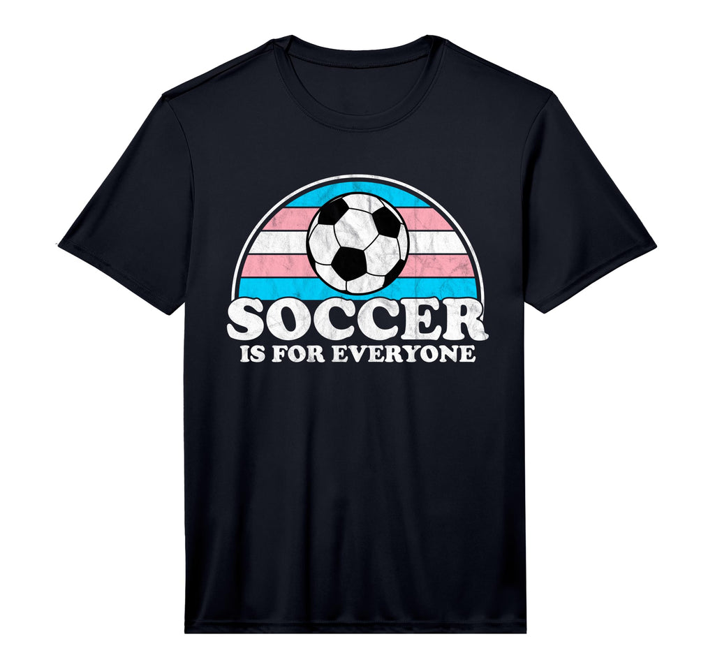 Mens Soccer Is Everyone Trans Pride T-Shirt - Streetwear Style for Adults - T-Shirt, Sweatshirt, Hoodie