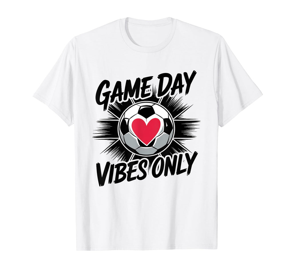 Groovy Soccer Soccer Game Day Vibes T-Shirt - Aesthetic Graphic for Adults - T-Shirt, Sweatshirt, Hoodie