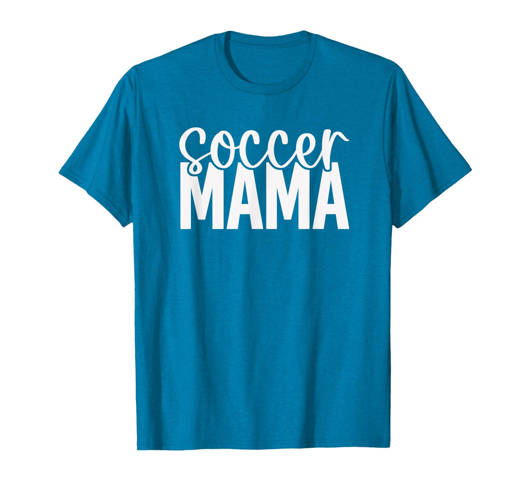 Soccer Mama Royal Blue T-Shirt - Casual Everyday Wear Men Women - T-Shirt, Sweatshirt, Hoodie