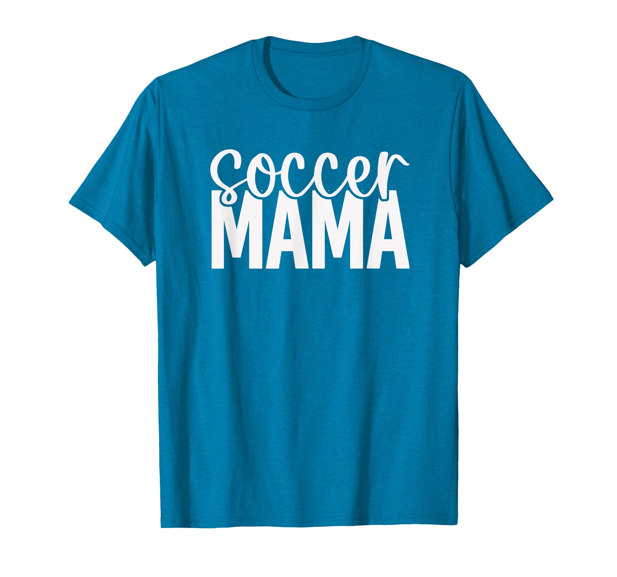 Soccer Mama Royal Blue T-Shirt - Casual Everyday Wear Men Women - T-Shirt, Sweatshirt, Hoodie