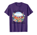 Floral Arches National Park Hiking T-Shirt - Custom Art Print Unisex - T-Shirt, Sweatshirt, Hoodie