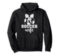 Soccer Wife Soccer Player Coquette Hoodie - Novelty Apparel Men Women - T-Shirt, Sweatshirt, Hoodie