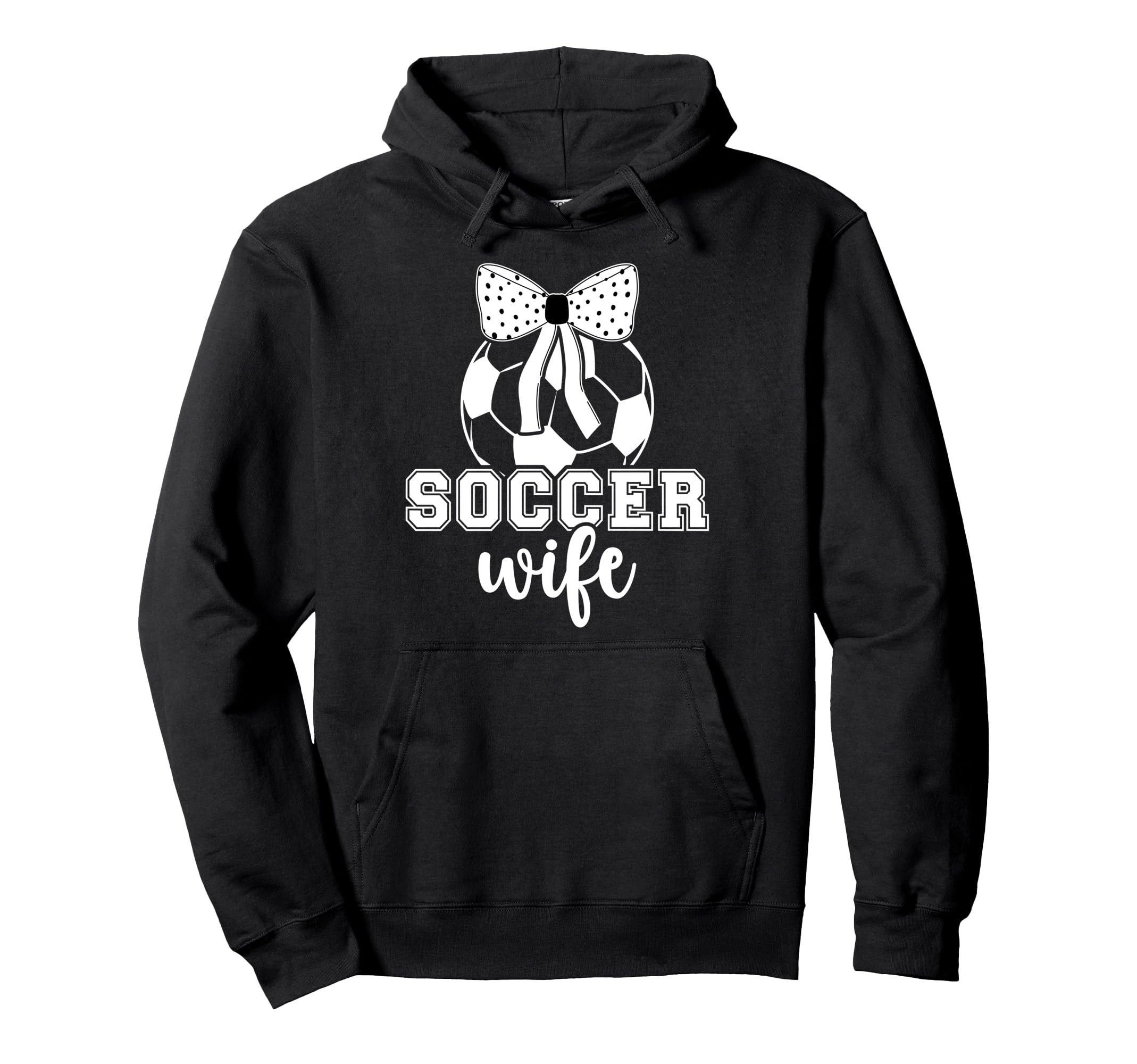 Soccer Wife Soccer Player Coquette Hoodie - Novelty Apparel Men Women - T-Shirt, Sweatshirt, Hoodie