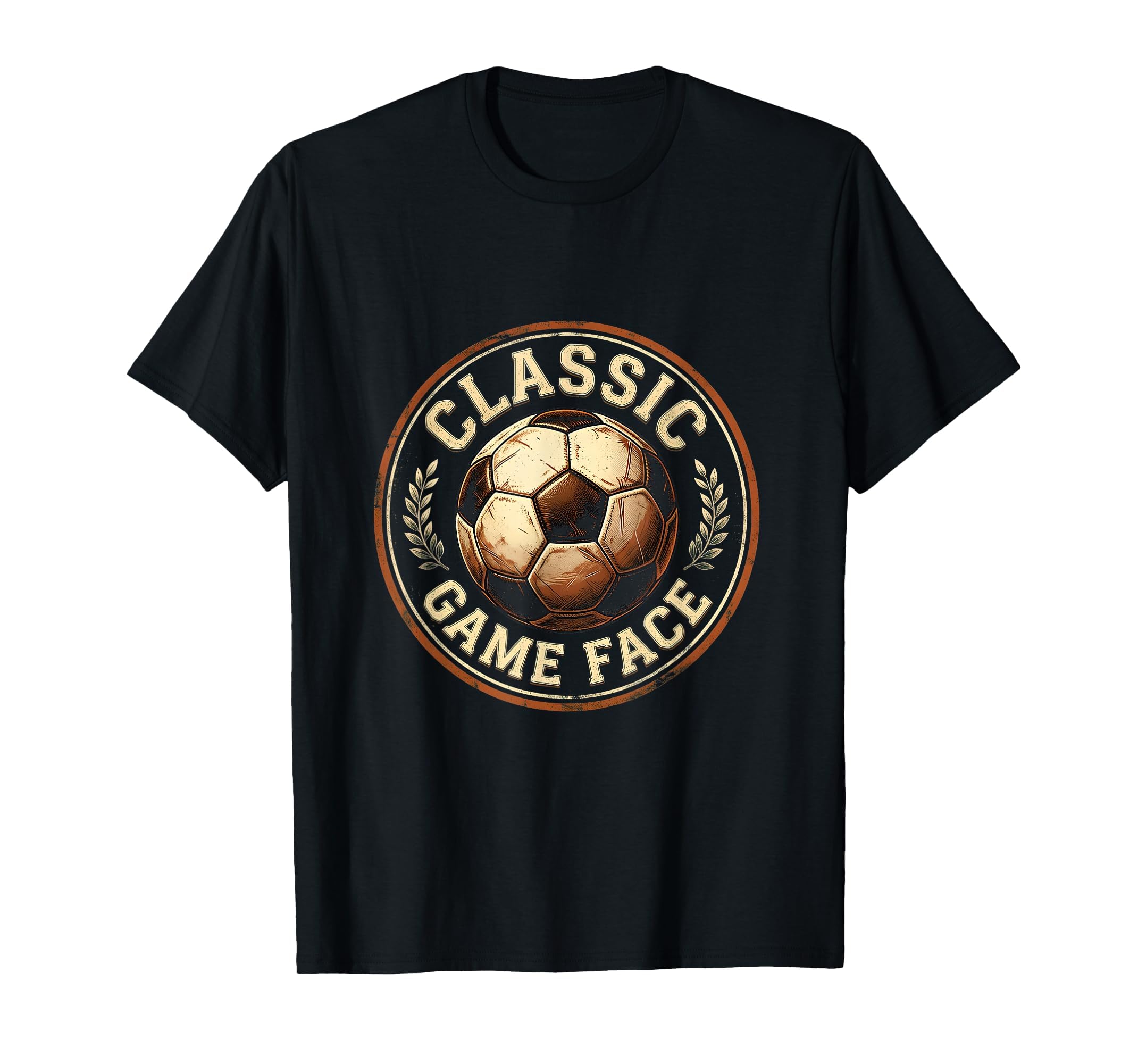 Game Face Soccer Ball T-Shirt - Fun Novelty Design Men Women - T-Shirt, Sweatshirt, Hoodie