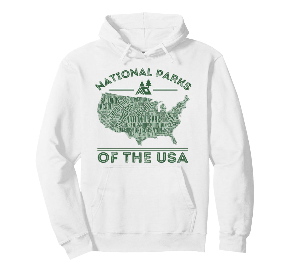 National Parks Travel Usa Outdoor Hiking Sweatshirt - Graphic Print Unisex - T-Shirt, Sweatshirt, Hoodie