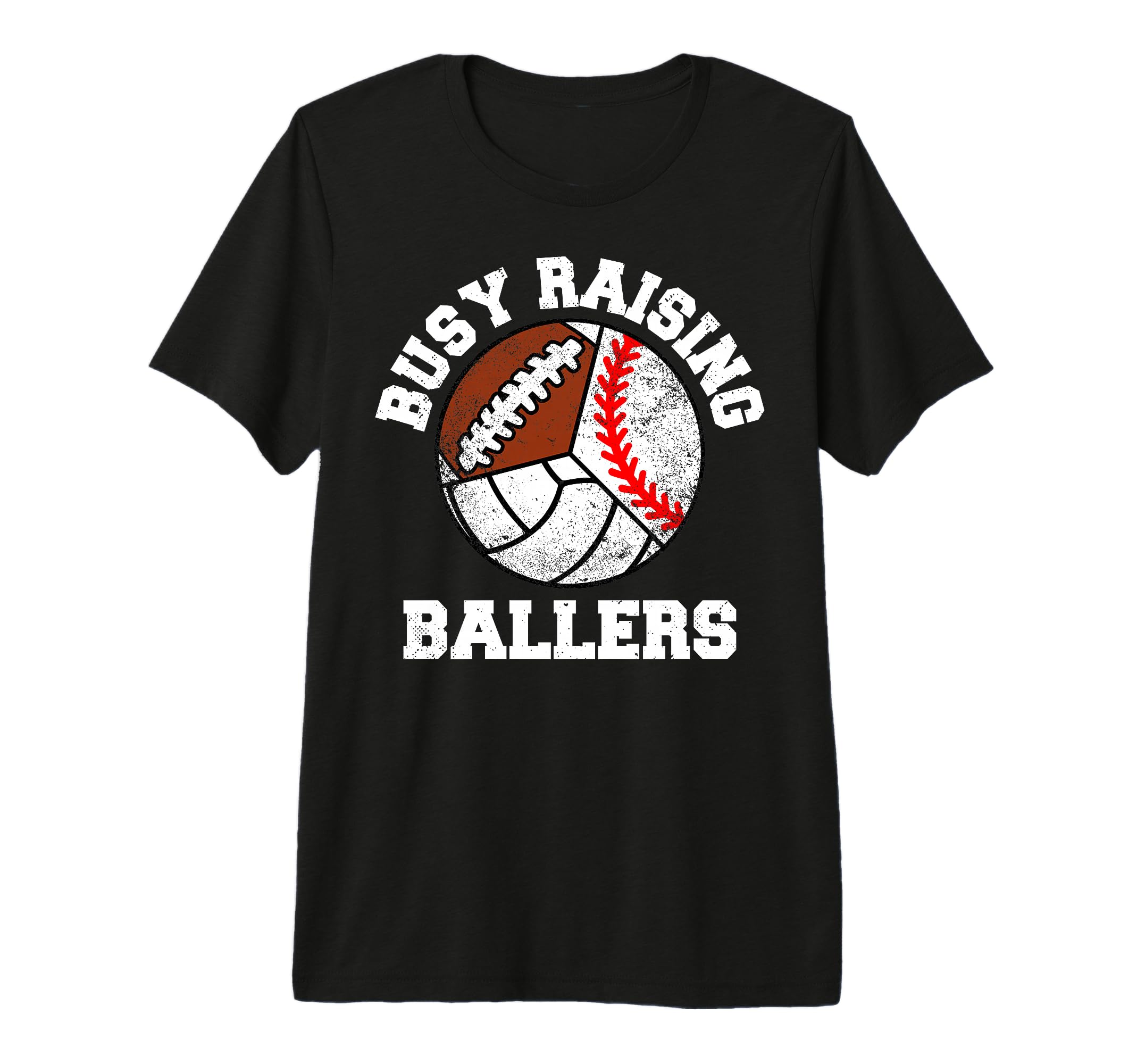 Busy Raising Ballers Funny Baseball T-Shirt - Novelty Apparel Men Women - T-Shirt, Sweatshirt, Hoodie