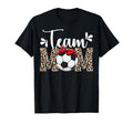 Team Mom Leopard Soccer Team Mom T-Shirt - Streetwear Style Men Women - T-Shirt, Sweatshirt, Hoodie
