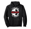 I Kicked 100 Days School Soccer Students Hoodie - Unique Graphic Unisex - T-Shirt, Sweatshirt, Hoodie