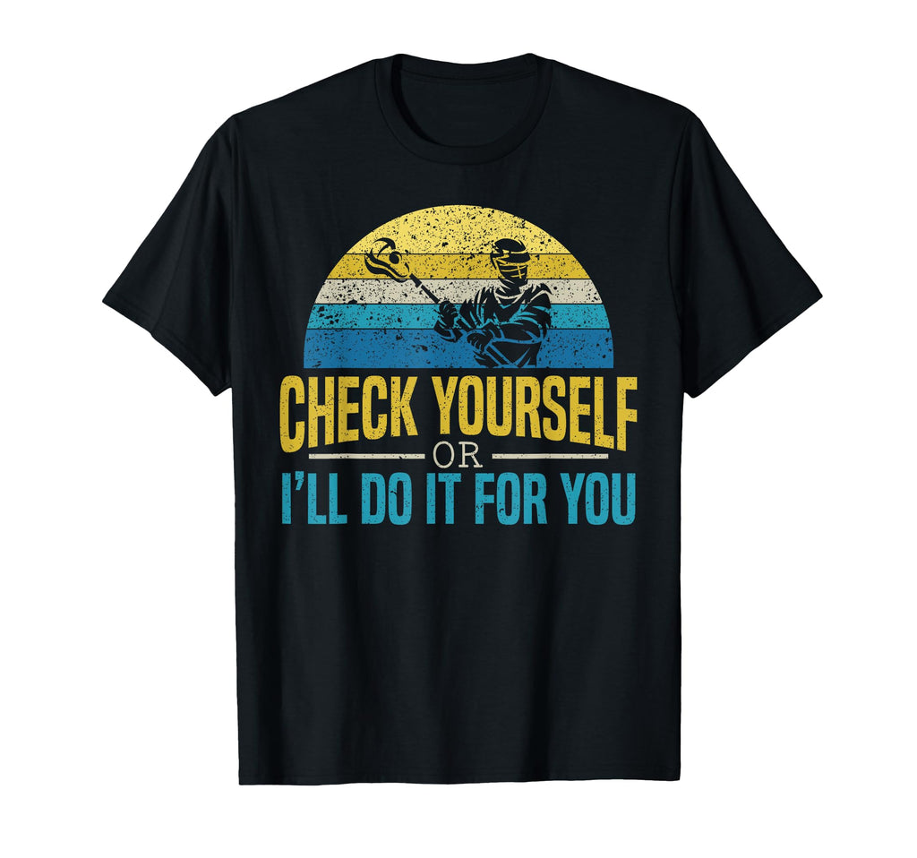 Lacrosse Player Goalie Goalkeeper T-Shirt - Trendy Graphic for Adults - T-Shirt, Sweatshirt, Hoodie