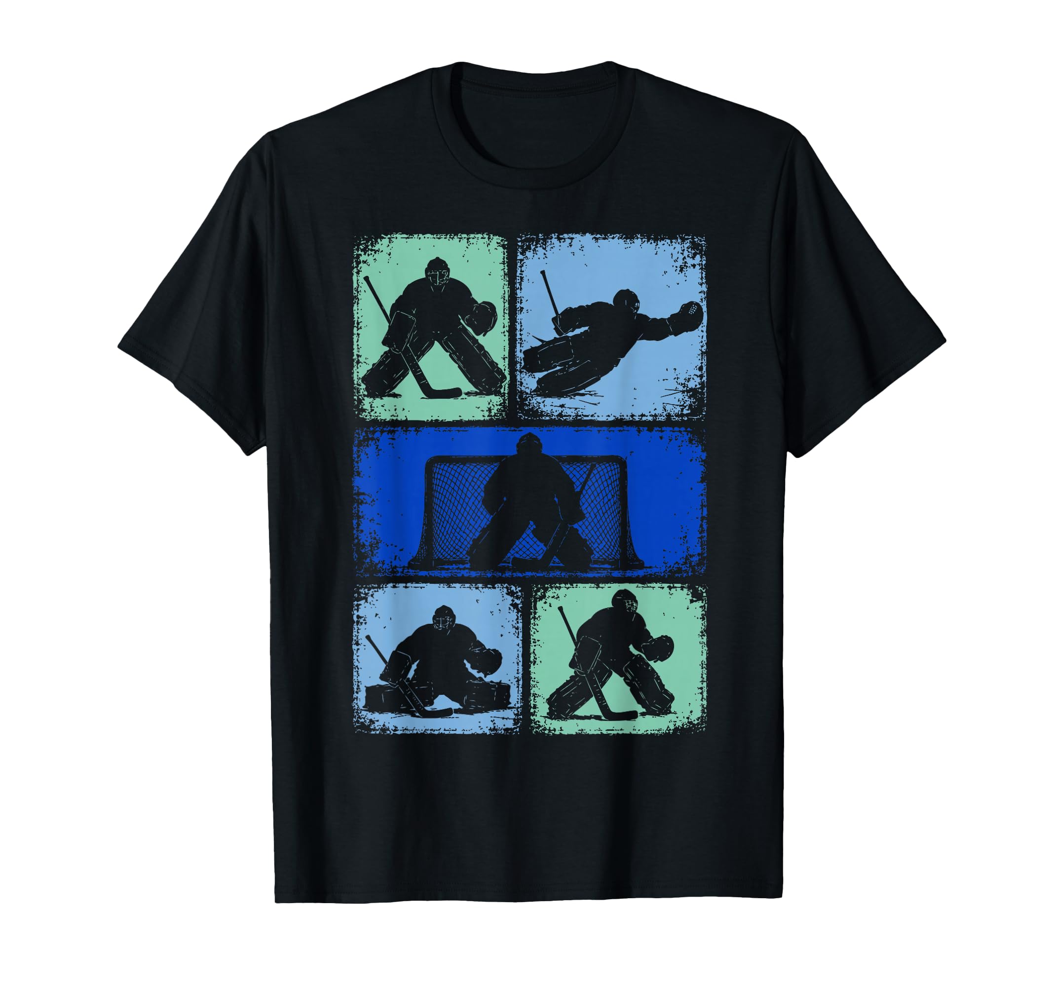 Ice Hockey Goalie Gifts Netminder Sweatshirt - Aesthetic Graphic Unisex - T-Shirt, Sweatshirt, Hoodie