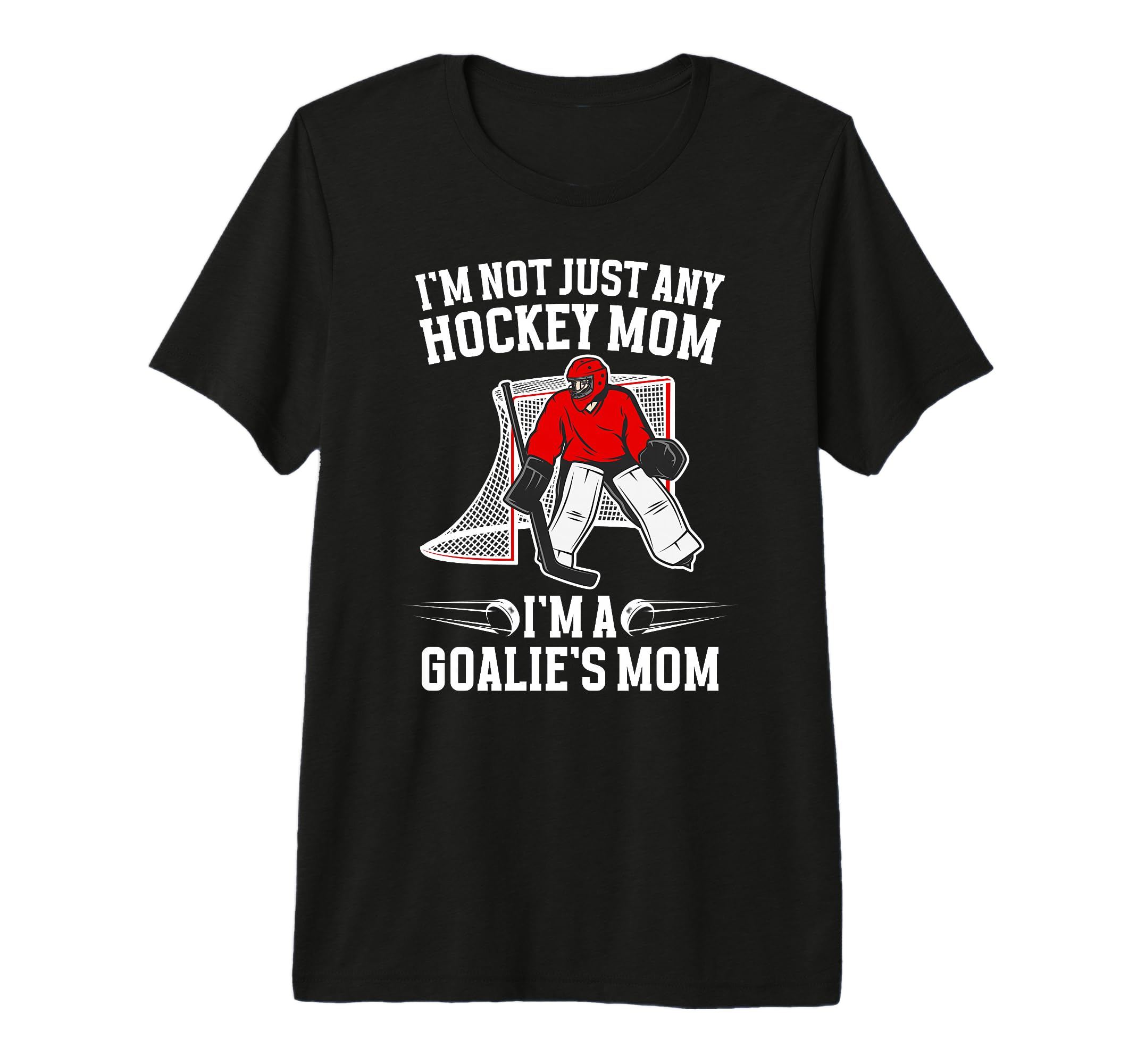Goalies Mom Hockey Keeper Mom Hockey T-Shirt - Custom Art Print Men Women - T-Shirt, Sweatshirt, Hoodie