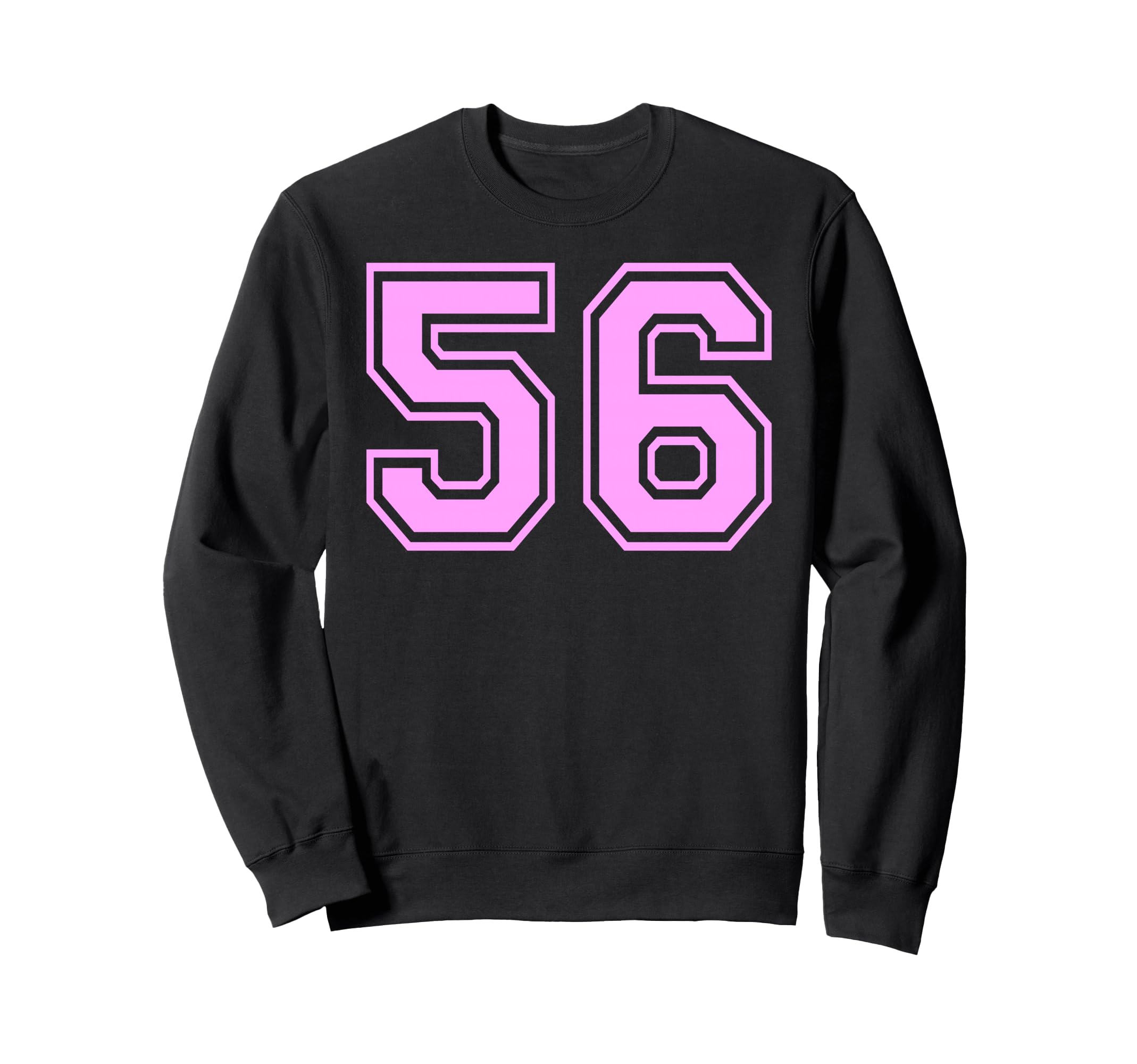56 Number Fifty Six Sports Varsity Sweatshirt - Unique Graphic Men Women - T-Shirt, Sweatshirt, Hoodie